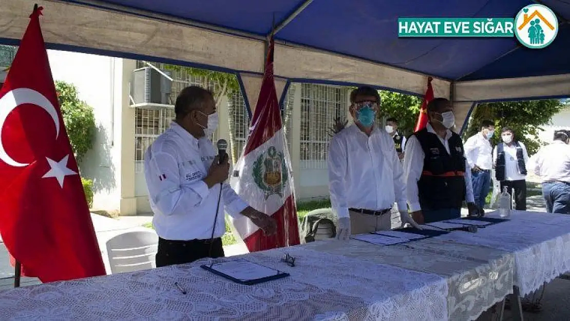 Peru'da Covid-19 salgını ile mücadeleye destek