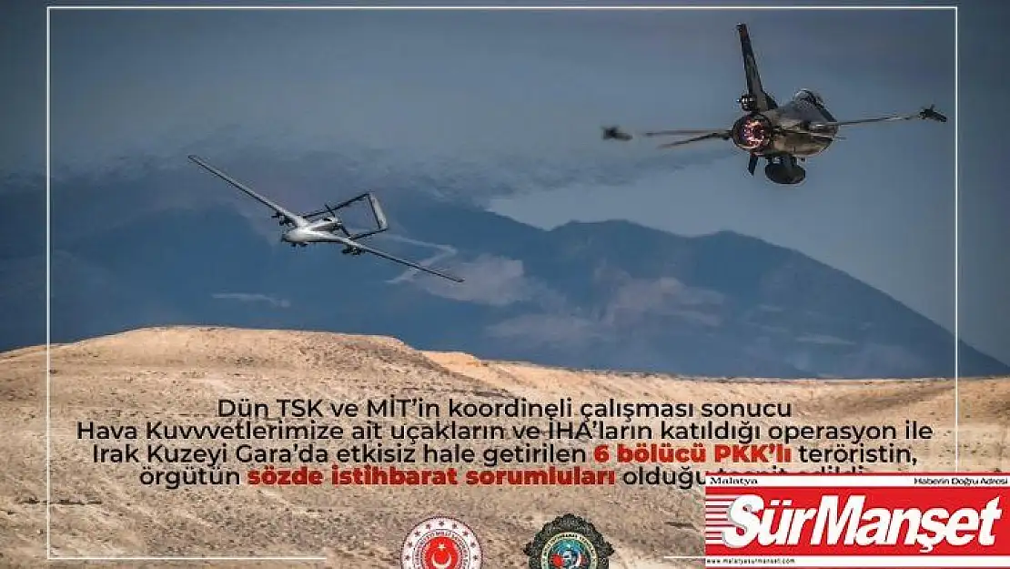 PKK'nın sözde istihbarat sorumluları etkisiz hale getirildi