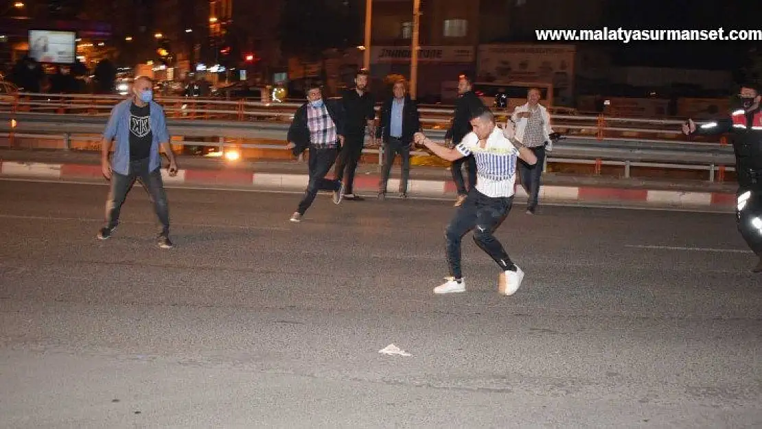 Polis merkezine gitmemek için intihara kalkıştı, biber gazı ile etkisiz hale getirildi