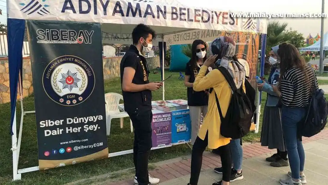 Polisler vatandaşları siber suçlara karşı uyardı