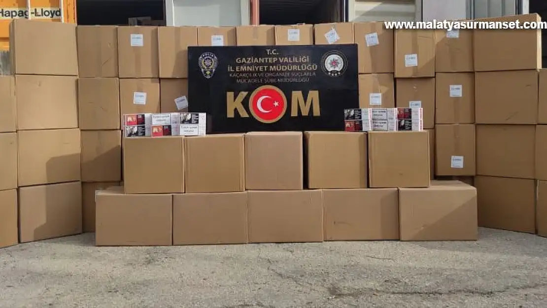 Polisten kargoyla makaron sevkiyatına darbe