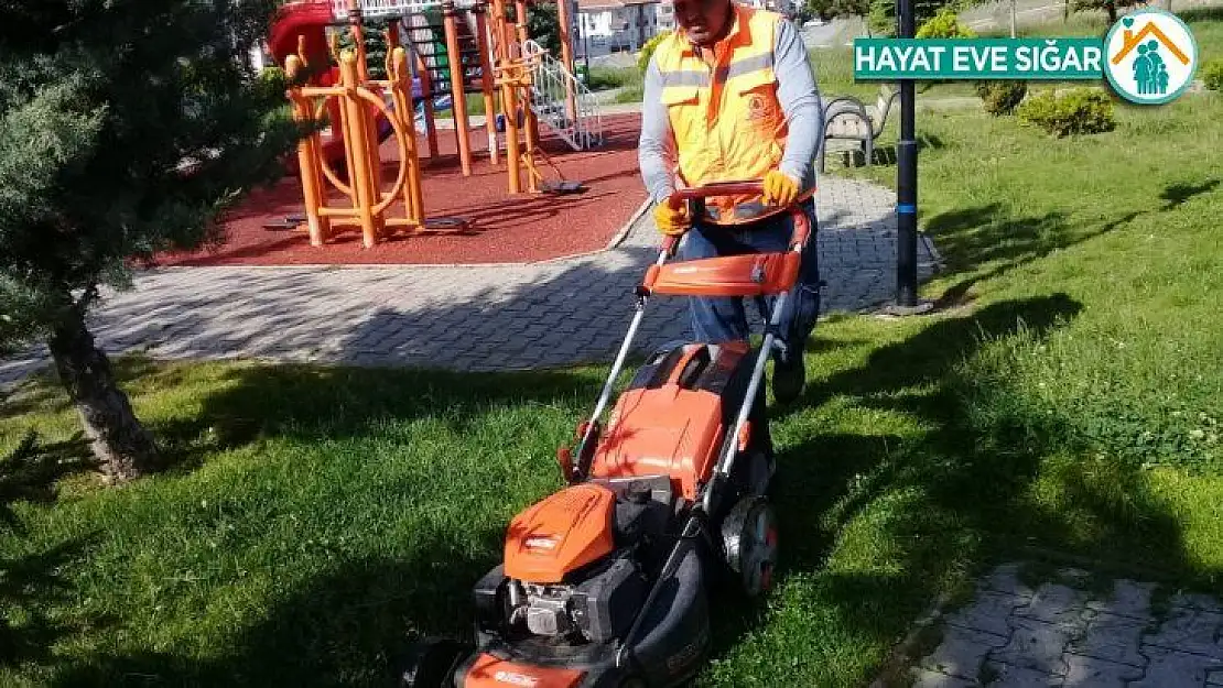 Pursaklar'da parklar pandemi sonrasına hazırlanıyor