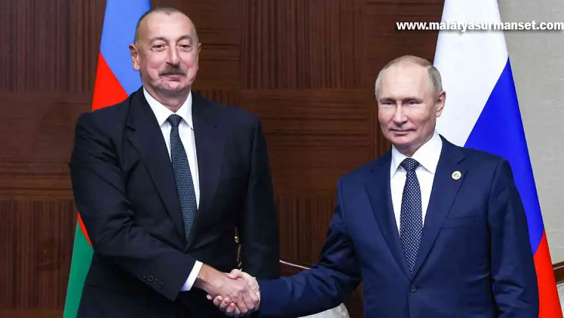 Putin ve Aliyev Astana'da bir araya geldi