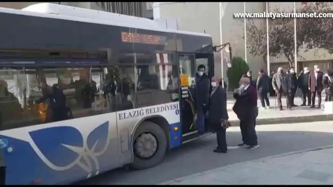 Rahatsızlanan kadın belediye otobüsü ile hastaneye ulaştırıldı