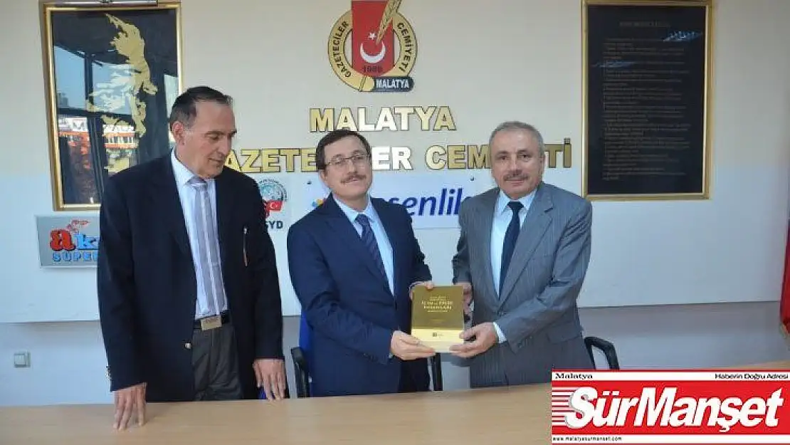 Rektör Kızılay'dan Gazeteciler Cemiyetine ziyaret