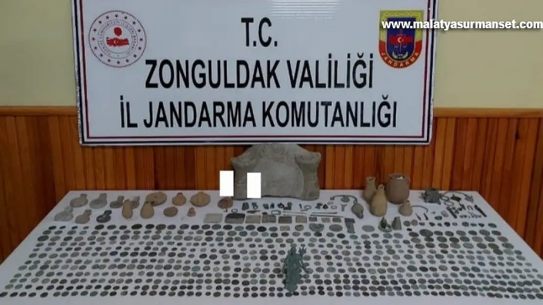 Roma dönemine ait 866 parça tarihi eser yakalandı: 3 gözaltı