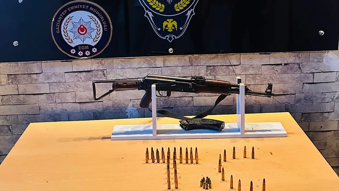 Ruhsatsız Kalaşnikof  Yakalandı!