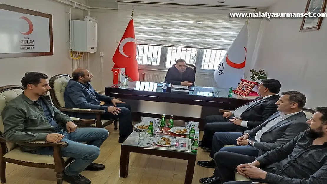 Saadet Partisi Malatya İl Başkanı Canbay Malatya Kızılay Şubesini Ziyaret etti.