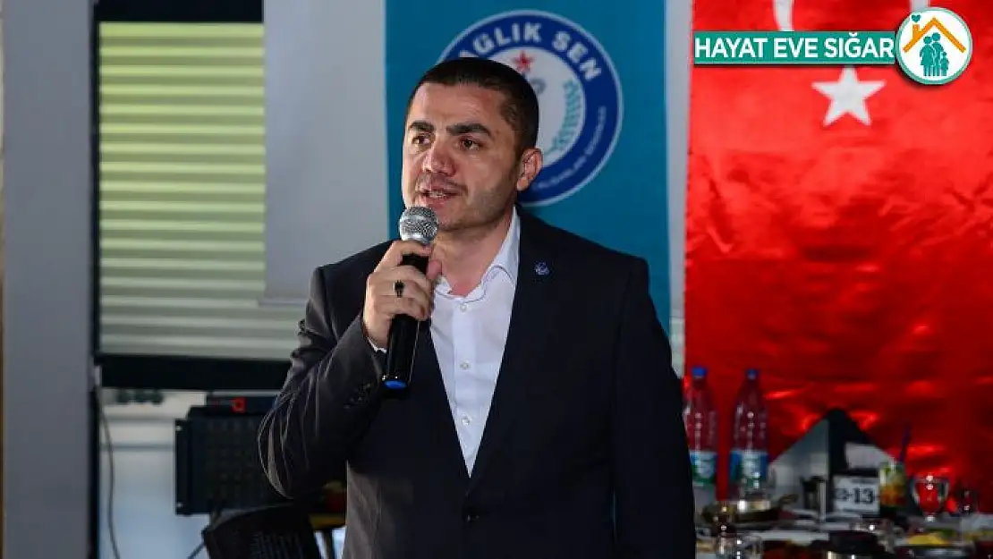 Sağlık çalışanları toplu sözleşme taleplerini dile getirdi
