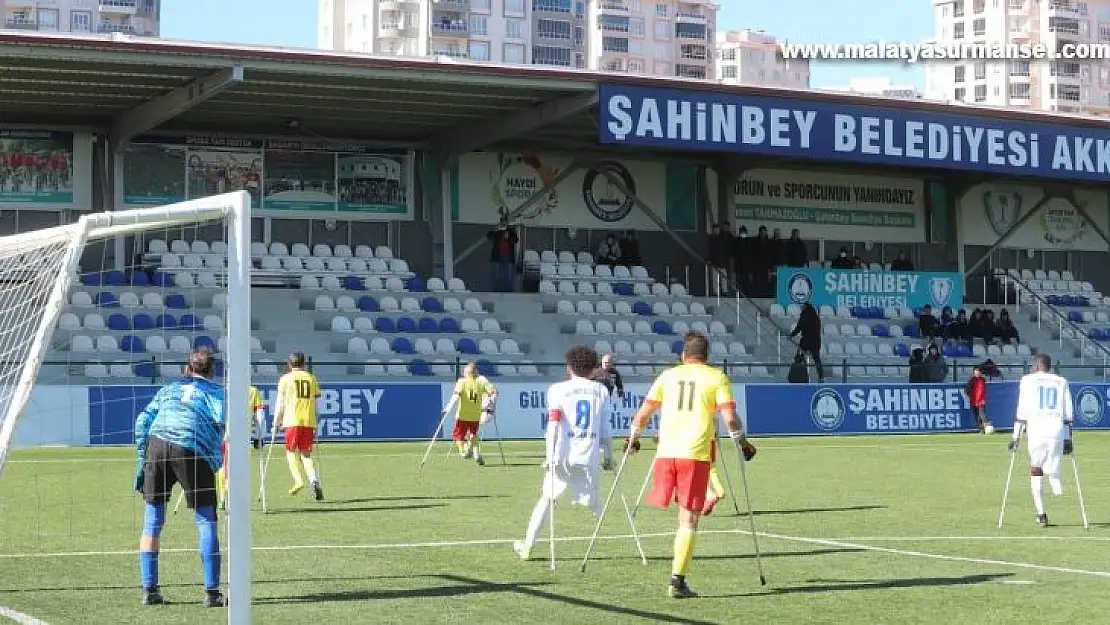 Şahinbey Ampute kendi evinde galip: 2-0