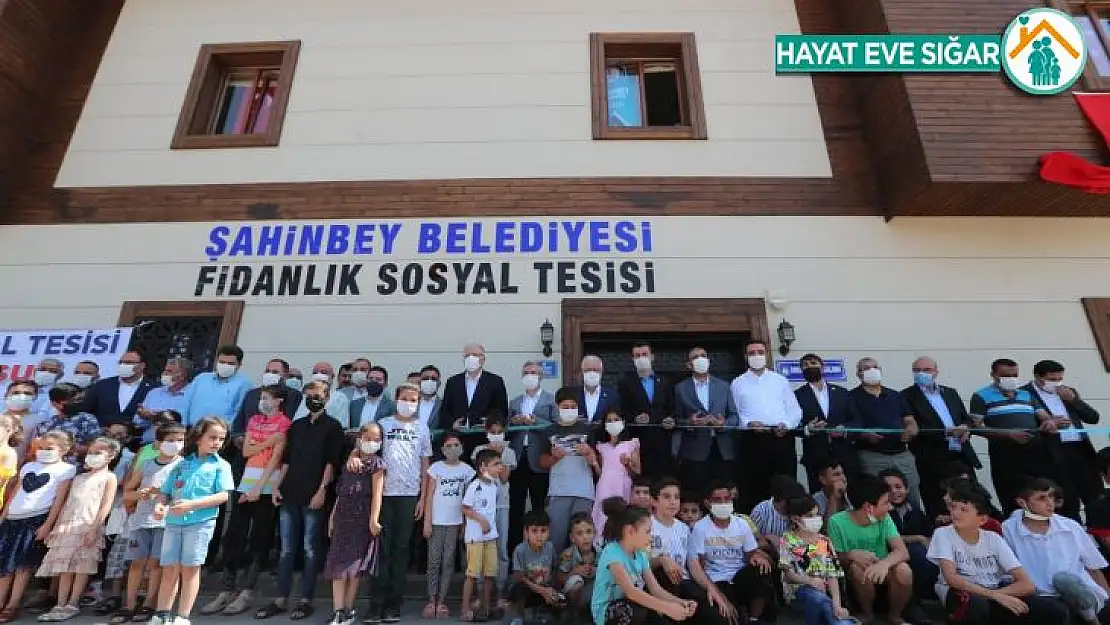 Şahinbey Belediyesi'nin sosyal tesis ağı genişliyor