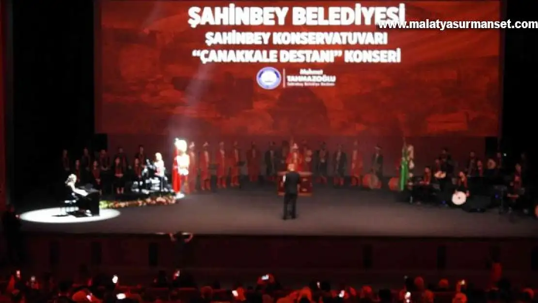 Şahinbey'de Çanakkale Destanı anlatıldı