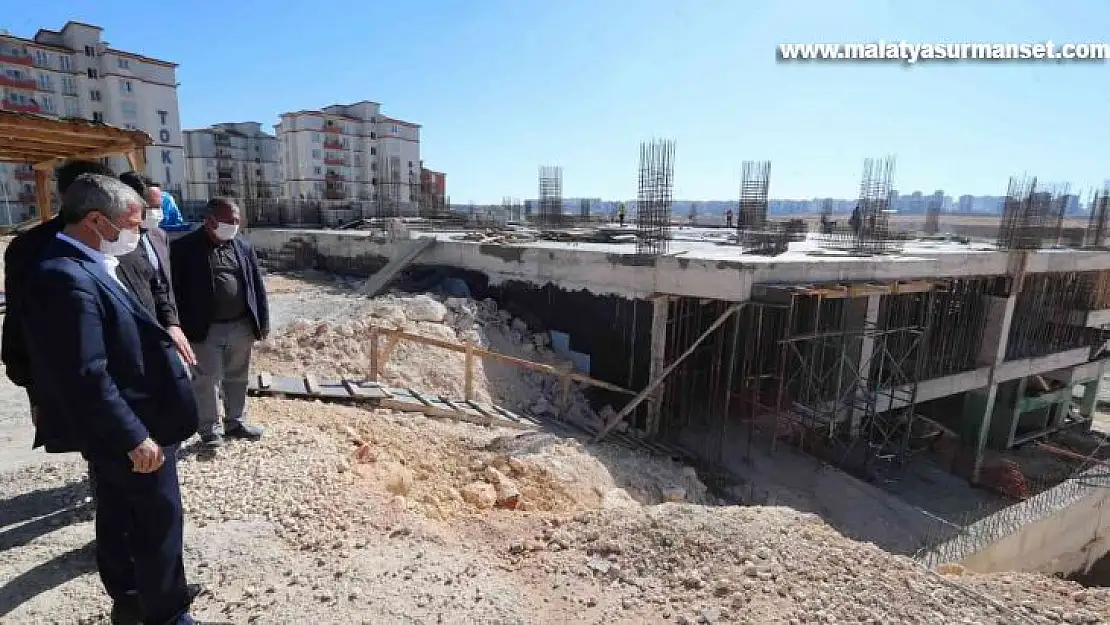 Şahinbey'de yeni tesisler yükseliyor