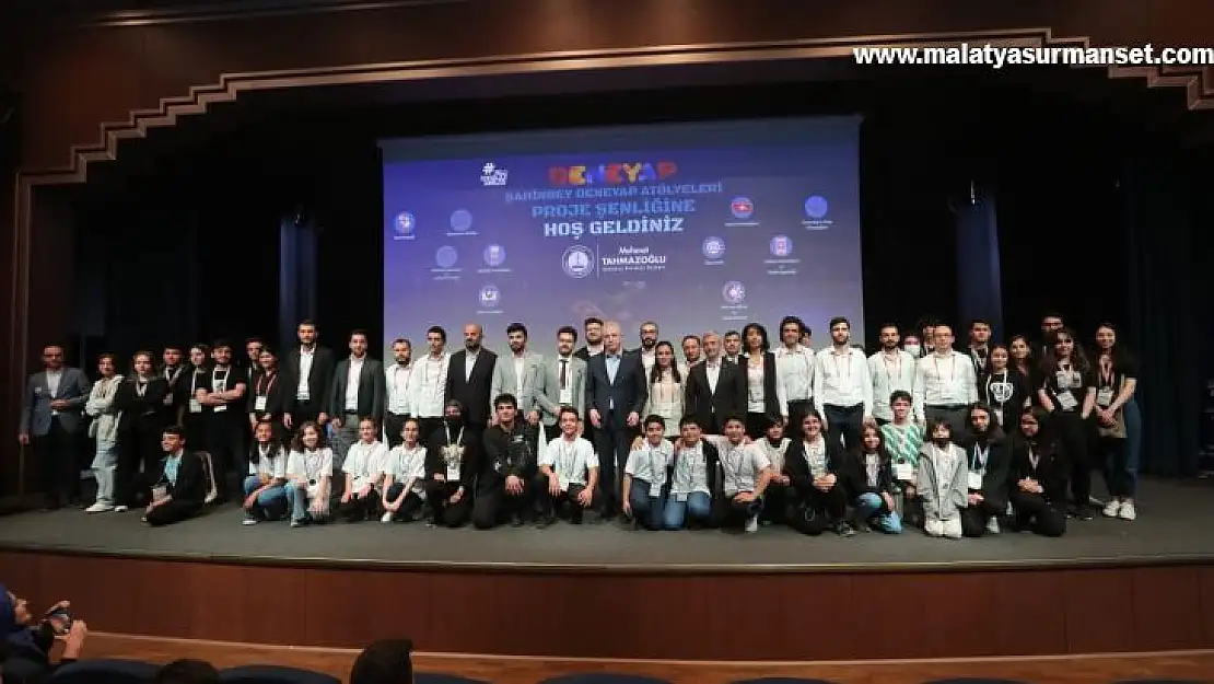 Şahinbeyli öğrencilerin projeleri yarıştı.