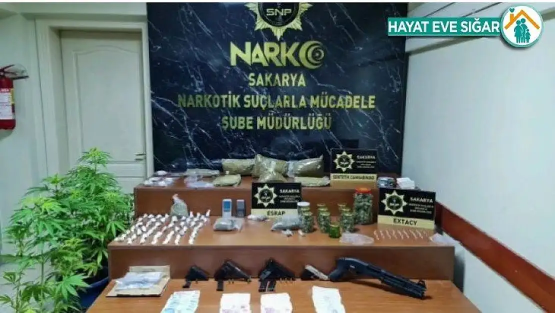 Sakarya'da bir ayda 10 kişi uyuşturucudan tutuklandı