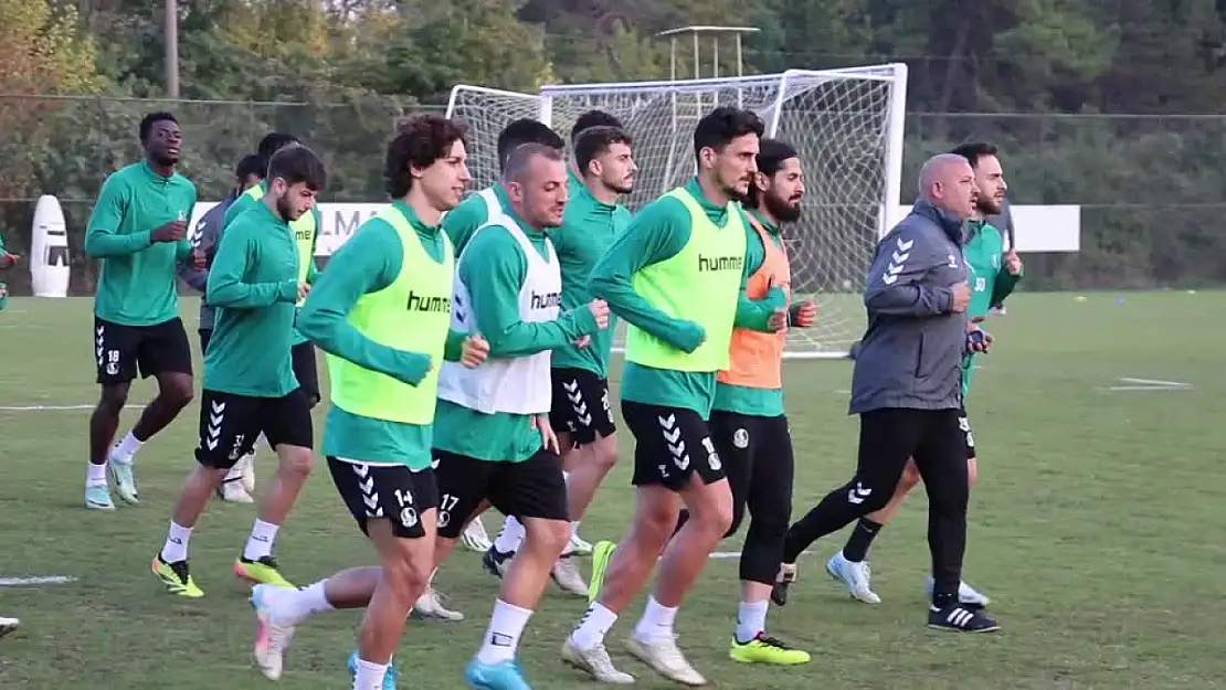 Sakaryaspor, Bandırmaspor maçının hazırlıklarına başladı