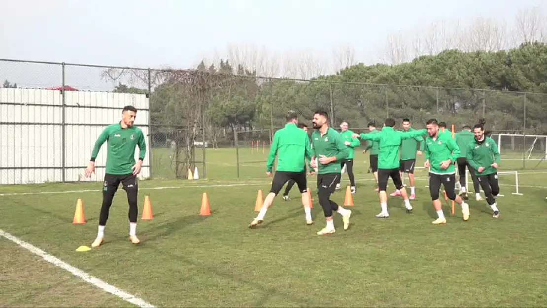 Sakaryaspor, Manisa FK maçının hazırlıklarını sürdürdü