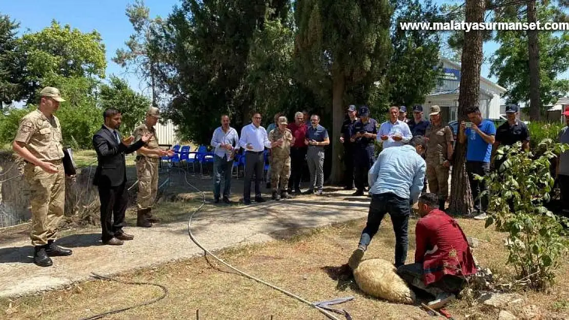 Samsat Jandarma Hizmet Binasının temeli atıldı