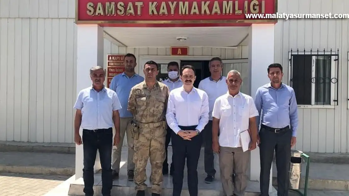 Samsat Jandarma Komutanı başarı belgesi ile uğurlandı