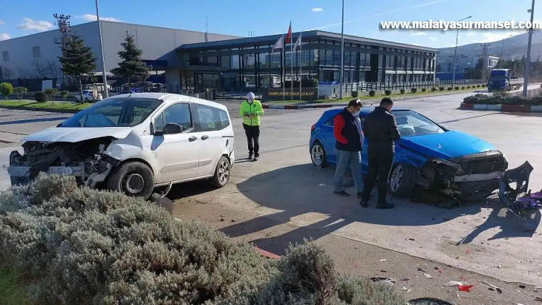 Samsun'da trafik kazası: 3 yaralı