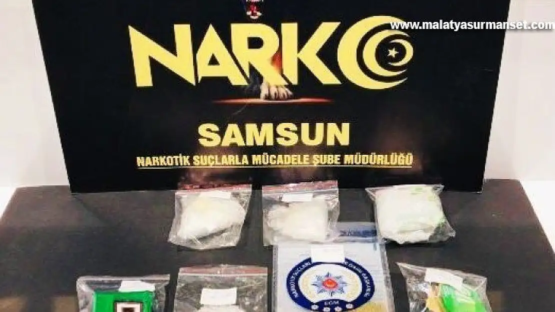 Samsun'dan uyuşturucu operasyonu: 2 gözaltı
