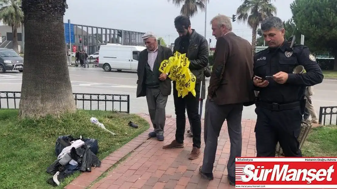 Samsun'da şüpheli çanta paniği
