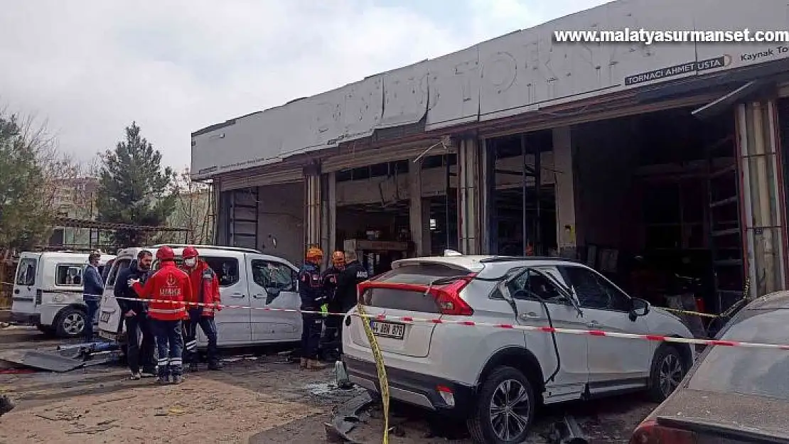 Sanayi Sitesi esnafı patlama anını anlattı: 'Böyle patlama ancak savaşlarda olur'