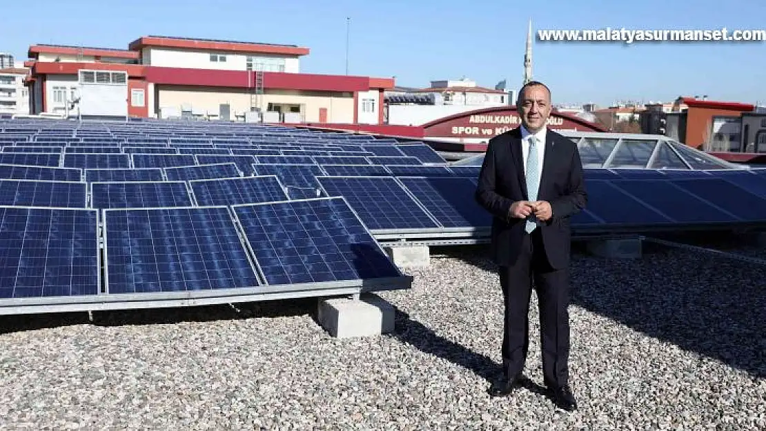 SANKO Okulları enerjisini güneşten karşılıyor