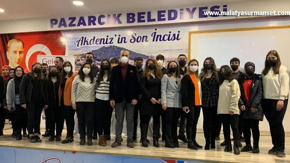 SANKO Üniversitesi akademisyenleri Pazarcık'ta öğrencilerle buluştu