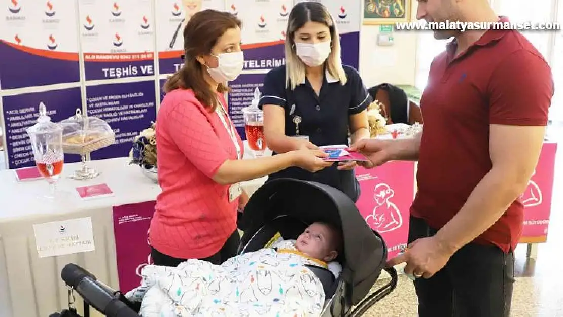 SANKO Üniversitesi Hastanesi'nde emzirme haftası etkinliği