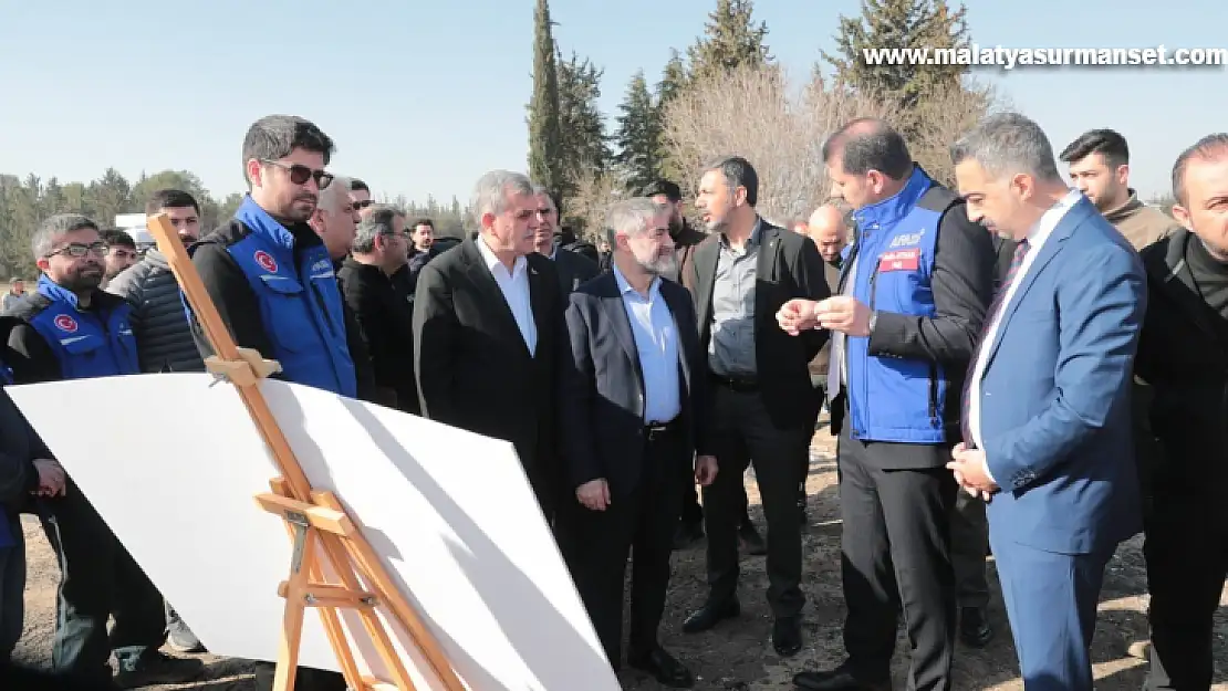 Şanlıurfa'da depremzedeler için konteyner kent kuruluyor