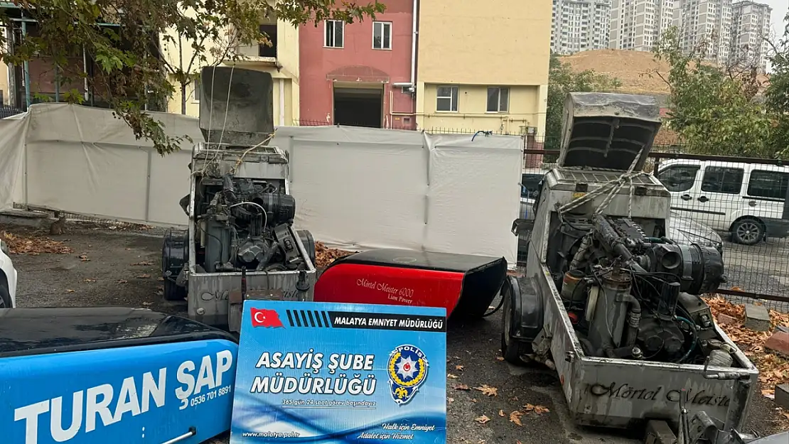 Şap Makinesi Hırsızlığı Zanlıları Cezaevinde Tutuklu Çıktı