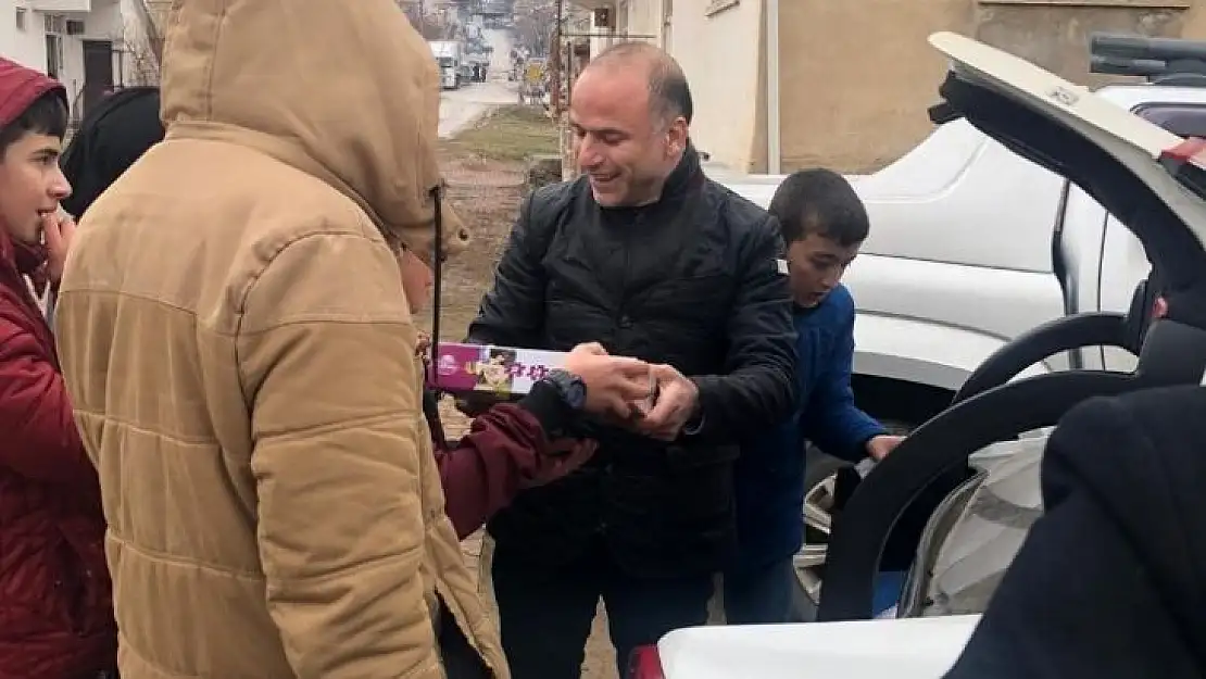 Şehit aileleri ve gazilerden Elazığ'a yardım