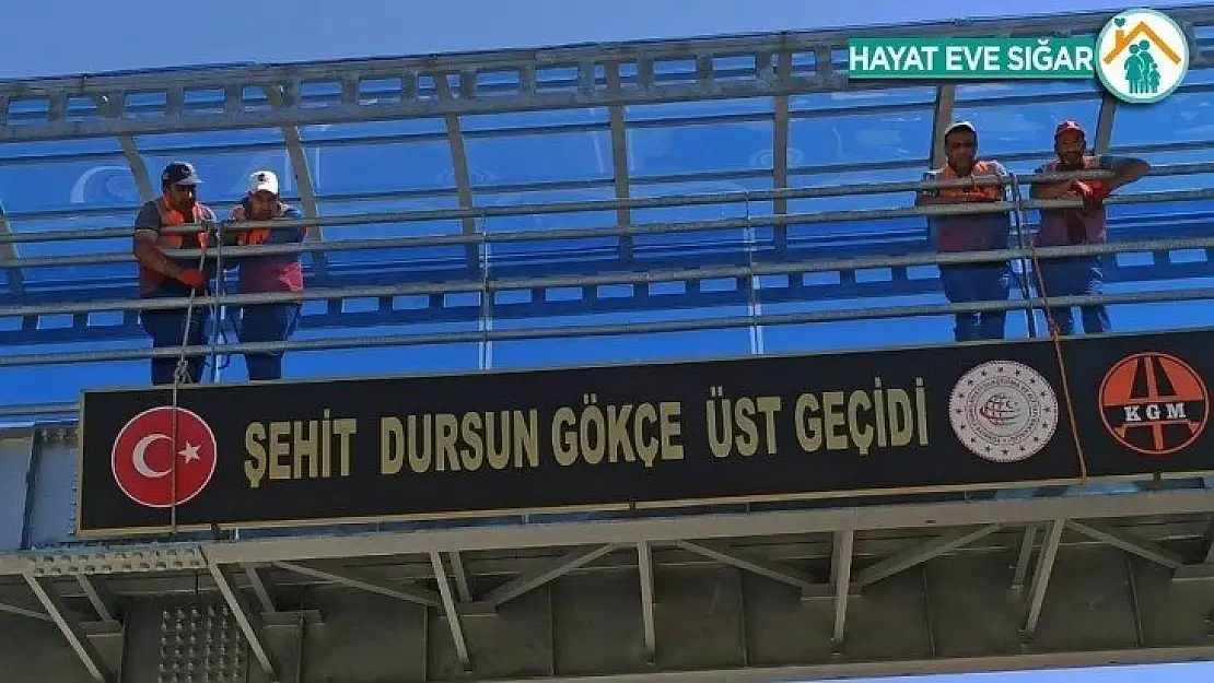 Şehit Dursun'un adı üstgeçide konuldu