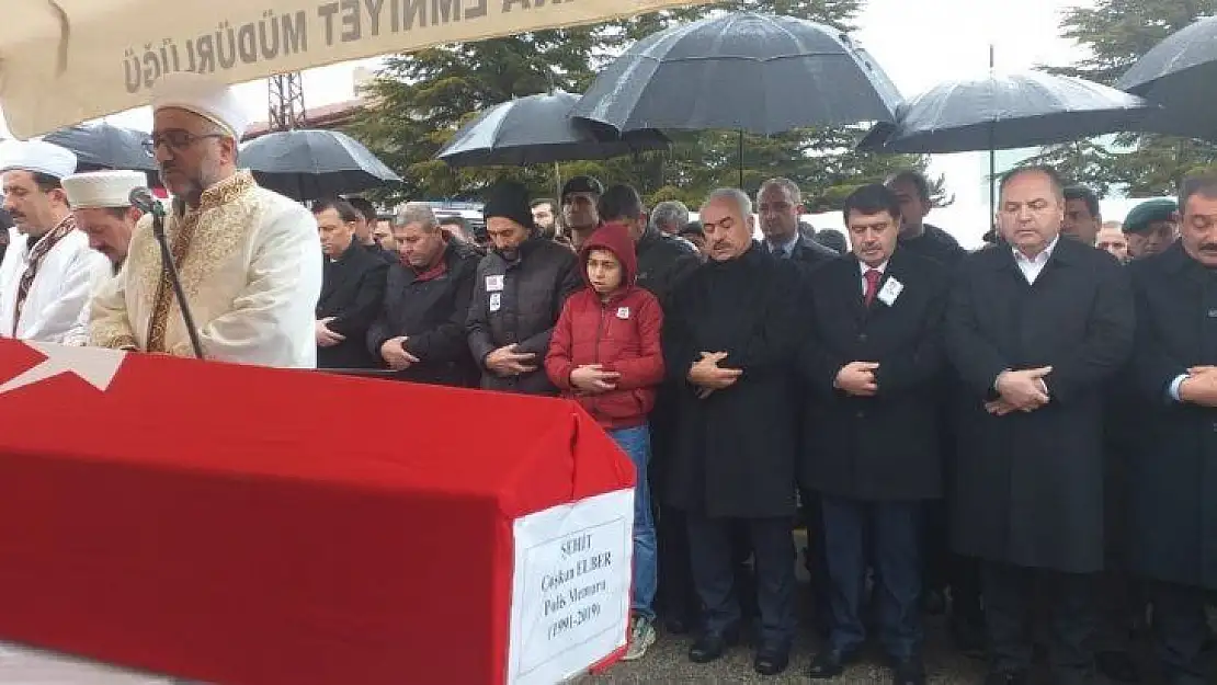 Şehit Özel Harekat polisi Coşkun Elber son yolculuğuna uğurlandı