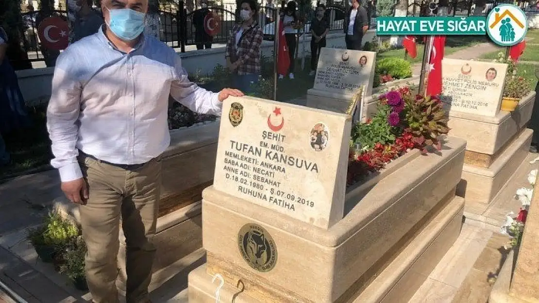 Şehit Özel Harekat Şube Müdürü Tufan Kansuva unutulmadı