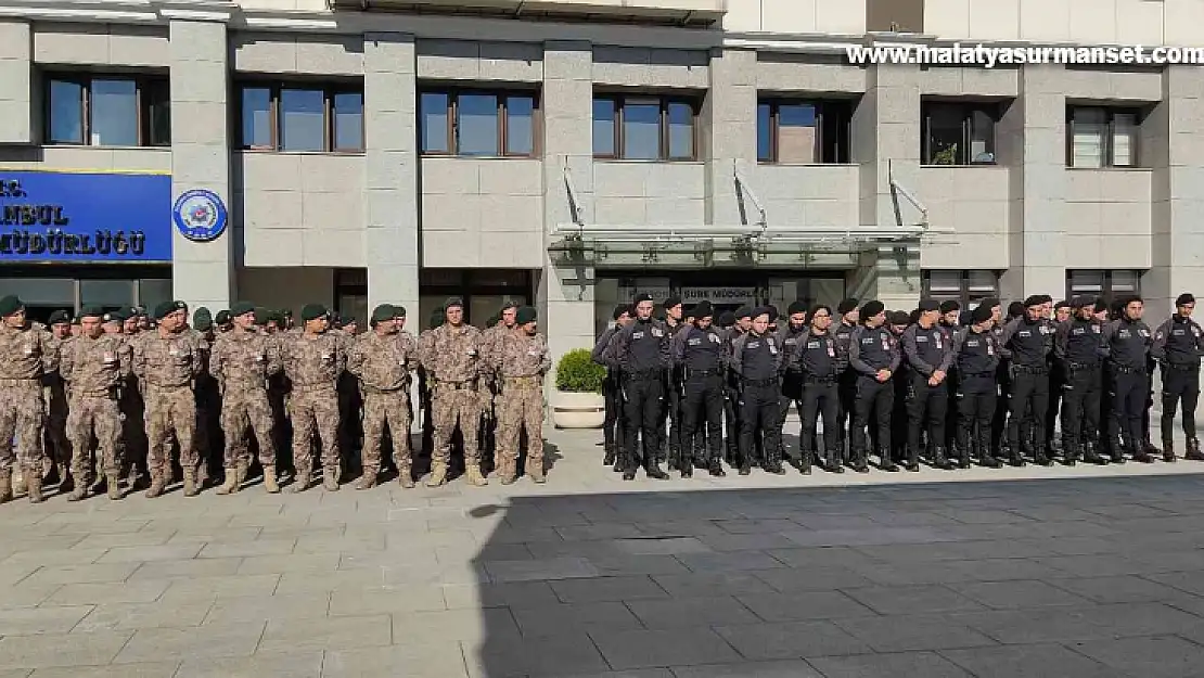 Şehit polis için İstanbul Emniyet Müdürlüğü'nde tören düzenlendi