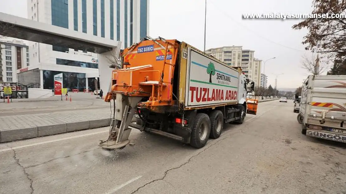 Şehitkamil'de kar seferberliği