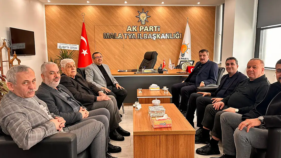 Selahattin Gürkan'dan AK Parti İl Başkanı Ali Bakan'a Hayırlı Olsun Ziyareti