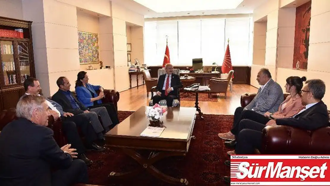 Sendika başkanlarından Kılıçdaroğlu'na ziyaret
