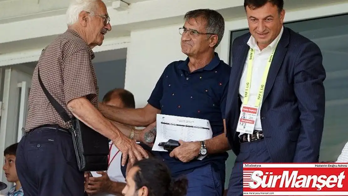 Şenol Güneş, Ümraniye'de tribünde