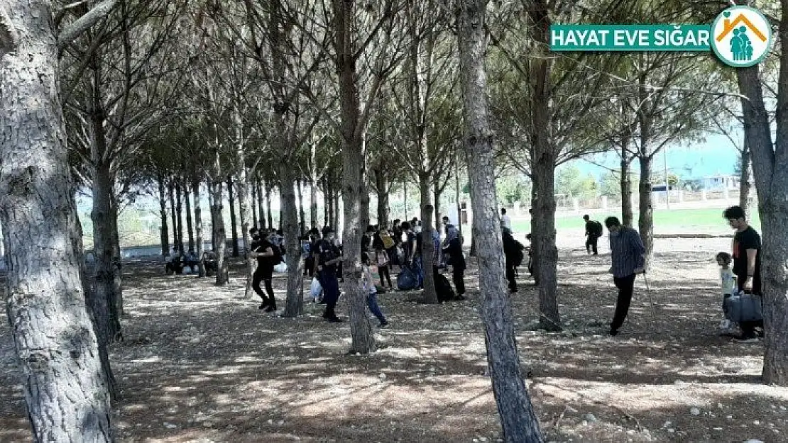 Seydikemer'de 75 düzensiz göçmen yakalandı