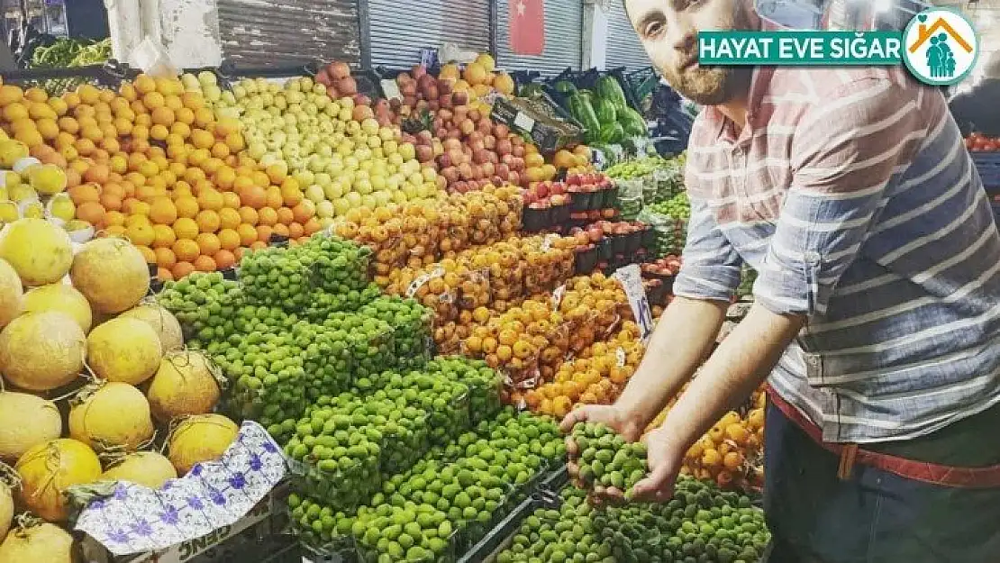 Sezonun ilk kayısı çağlaları pazarlarda yerini aldı