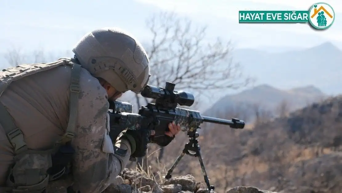 Siirt'te terör örgütünün kış üslenmesine darbe