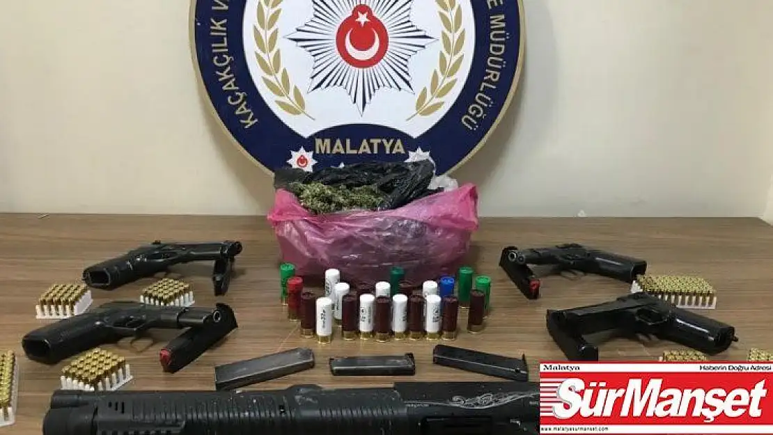 Silah ticareti yapan 6 şüpheli yakalandı.