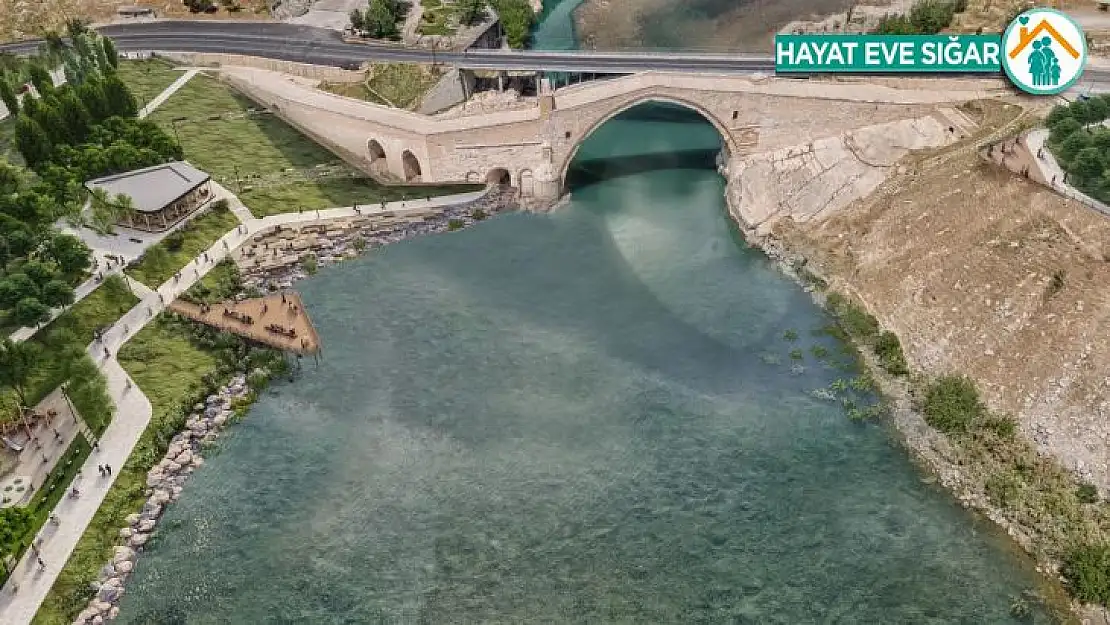 Silvan Malabadi Köprüsü'nün görkemi ortaya çıkarılacak