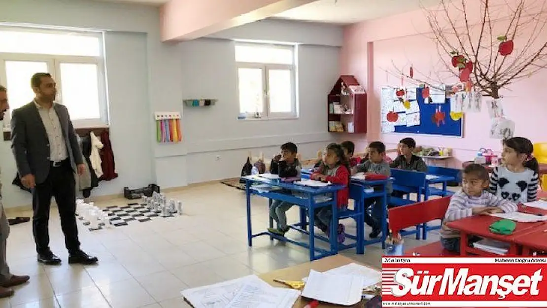 Silvan Milli Eğitim Müdürü Aydın, köy okullarını ziyaret etti