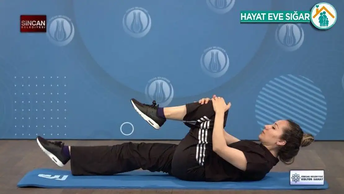Sincan Belediyesi kadınlara evde spor hizmeti sunuyor