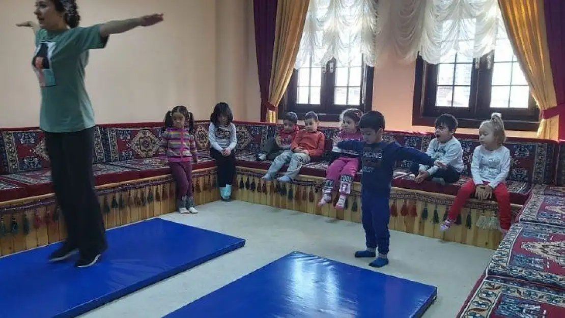 Sincan'da çocuklar sporla buluştu, annelerin yüzleri güldü