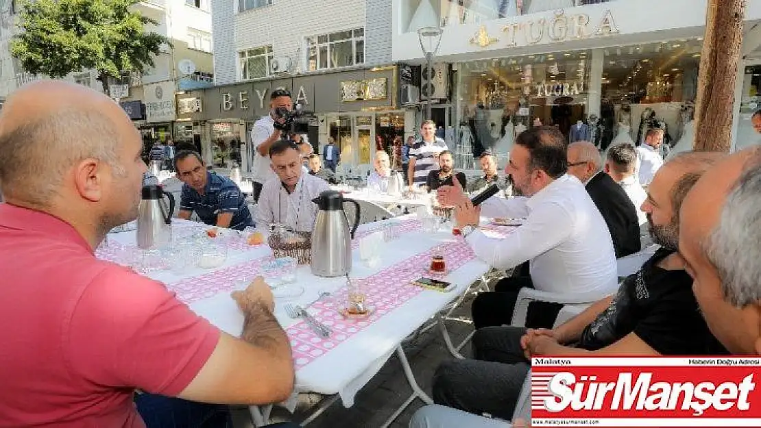 Sincan'da esnafla 'Yerel Buluşmalar' başladı